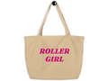 Pinkskate Roller Girl Tote Bag