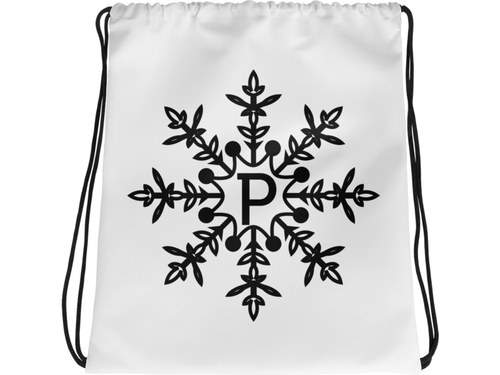 Pinkskate Logo Drawstring Bag