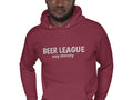 Hockey Beer League Embroidered Hoodie