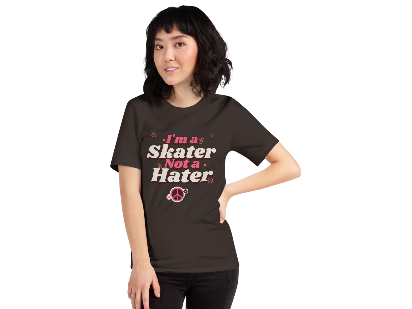 Pinkskate Skater Not A Hater Short-Sleeve Tee