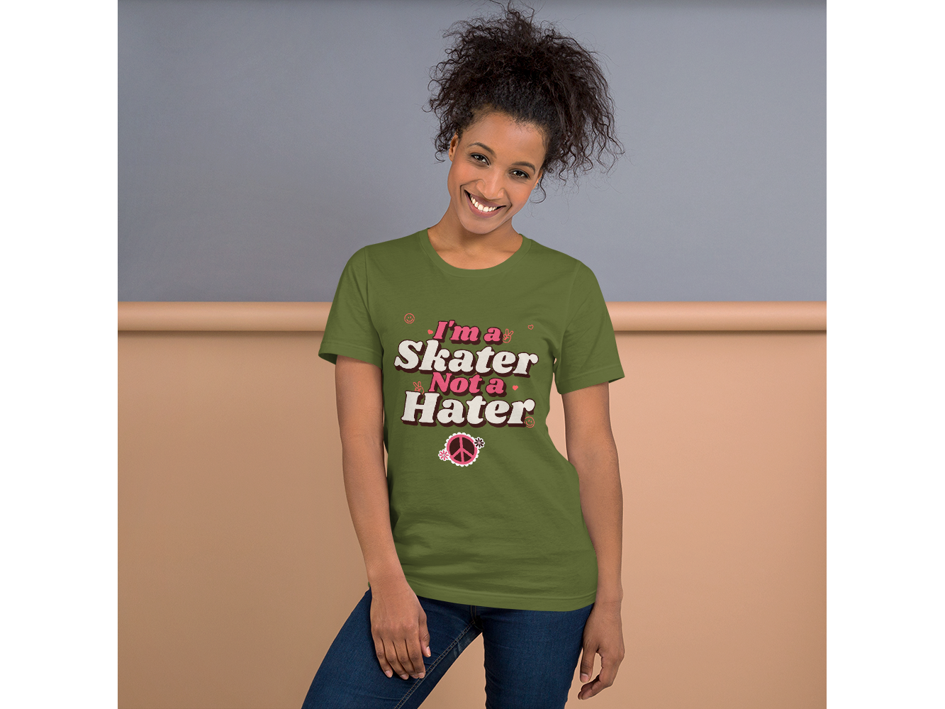 Pinkskate Skater Not A Hater Short-Sleeve Tee