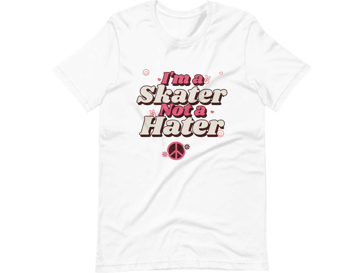 Pinkskate Skater Not A Hater Short-Sleeve Tee