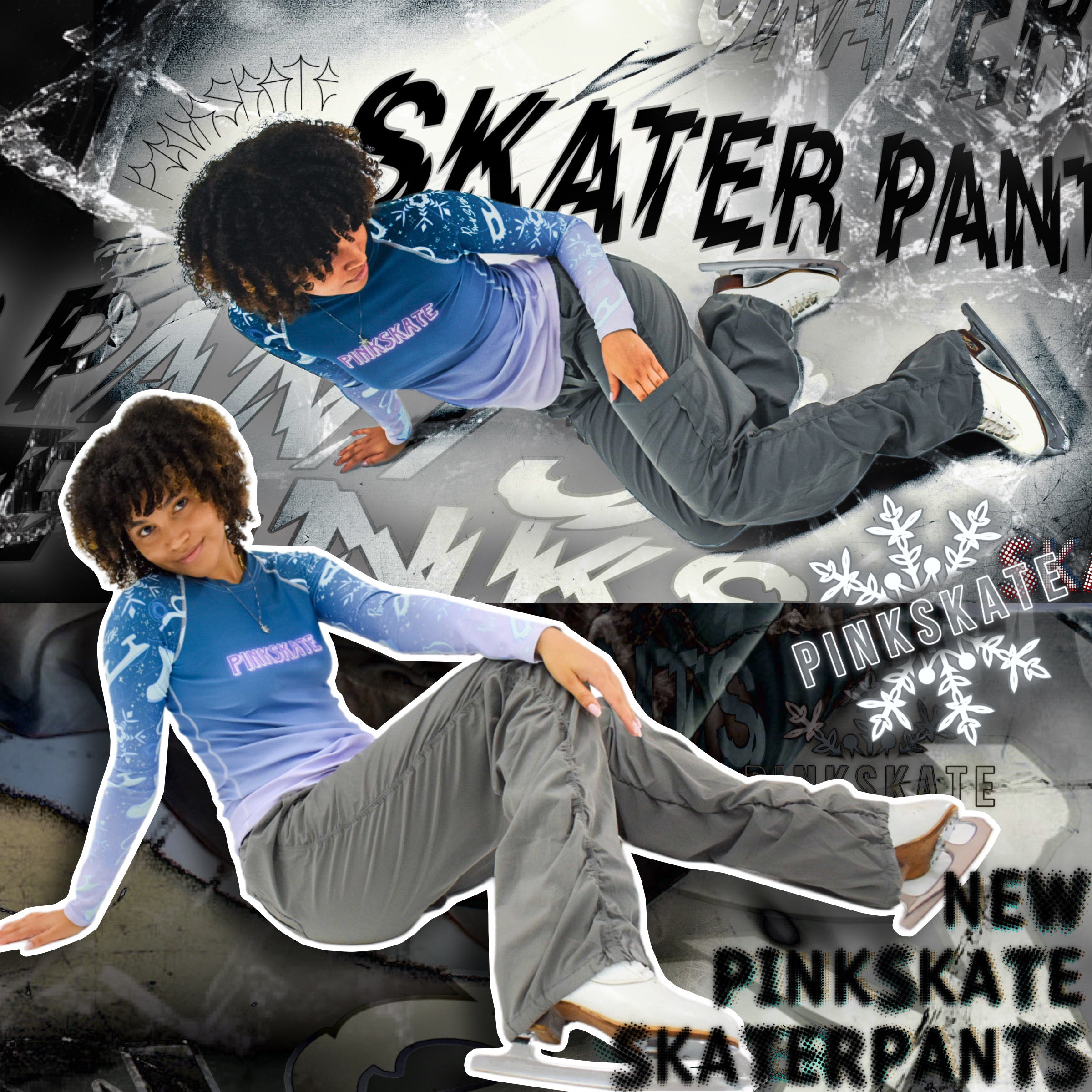 ファブリックバスケットCathスケートパーティ✤pink❤️Handmade PINKSKATE | The Cooler Side Of Fashion