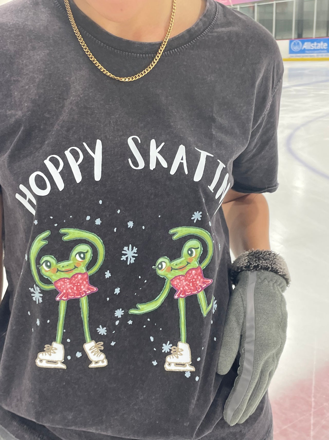 Hoppy Skating Denim Tee