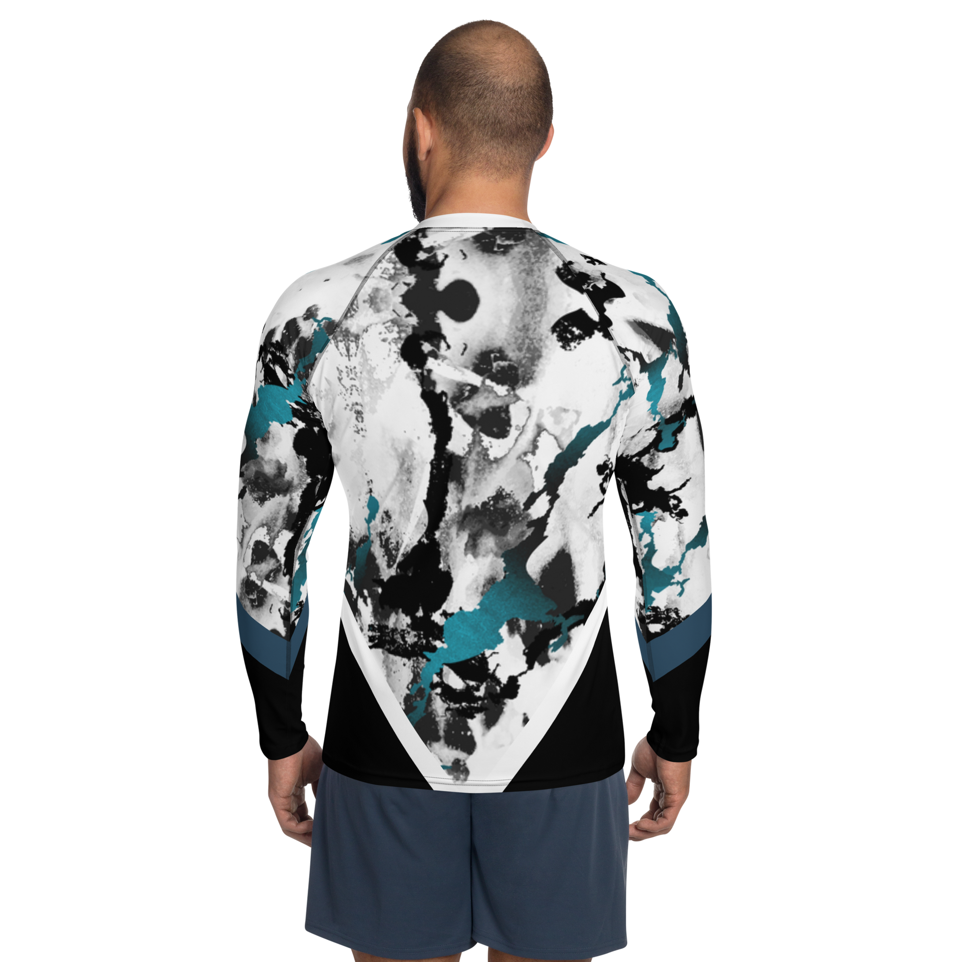 Electric Tundra Men's Rash Guard