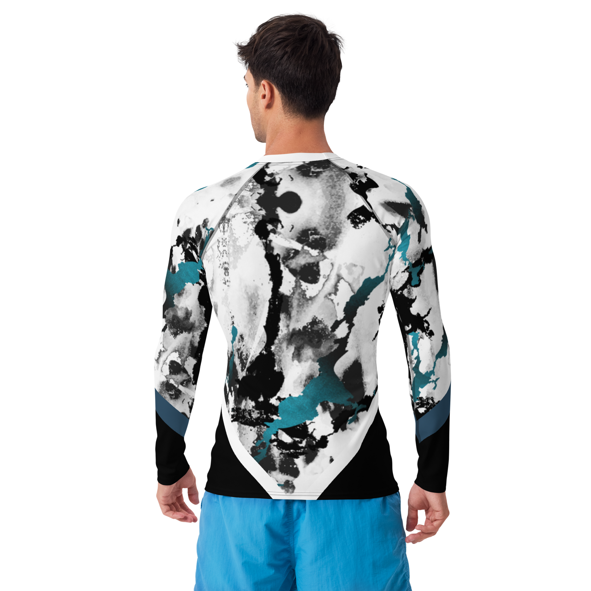 Electric Tundra Men's Rash Guard