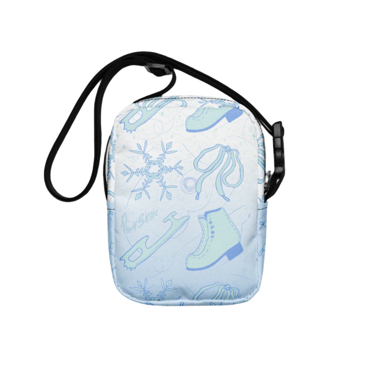 Blue Pinkskate Crossbody Bag