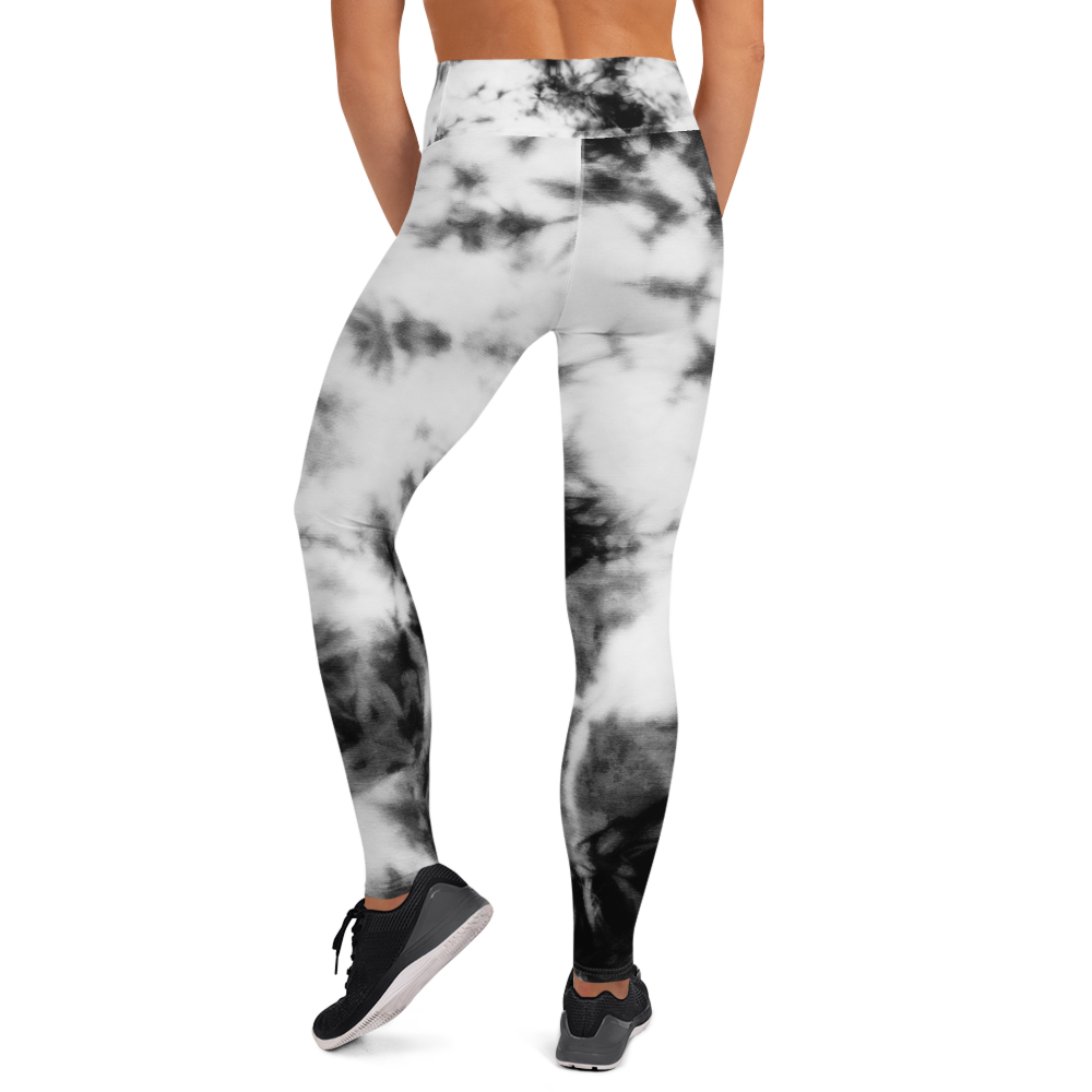 Pinkskate Black Tie Dye Leggings