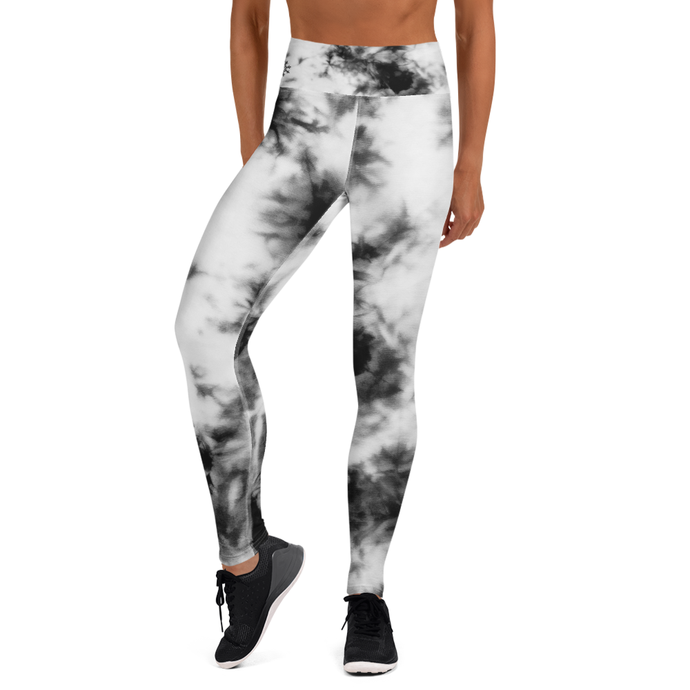 Pinkskate Black Tie Dye Leggings