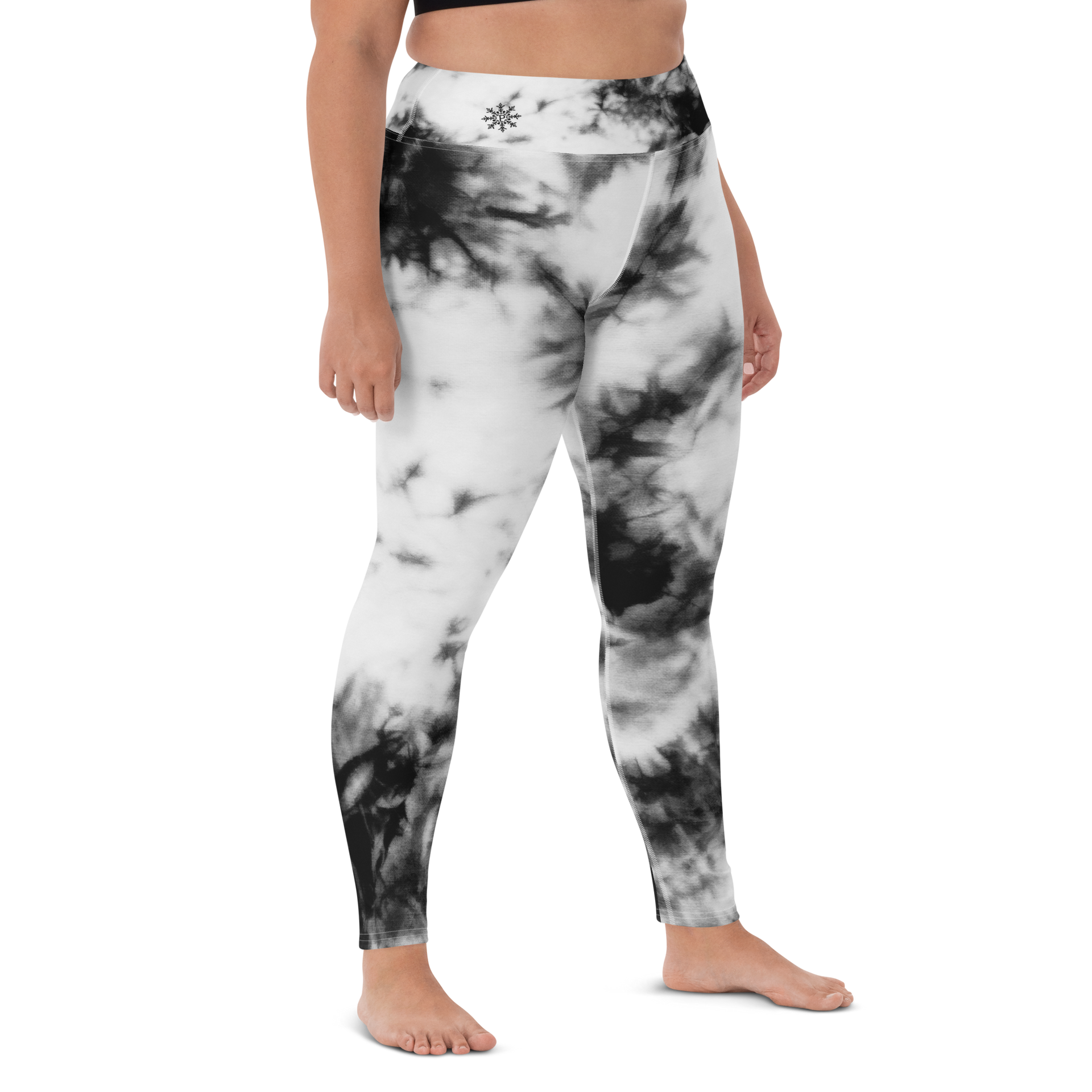 Pinkskate Black Tie Dye Leggings