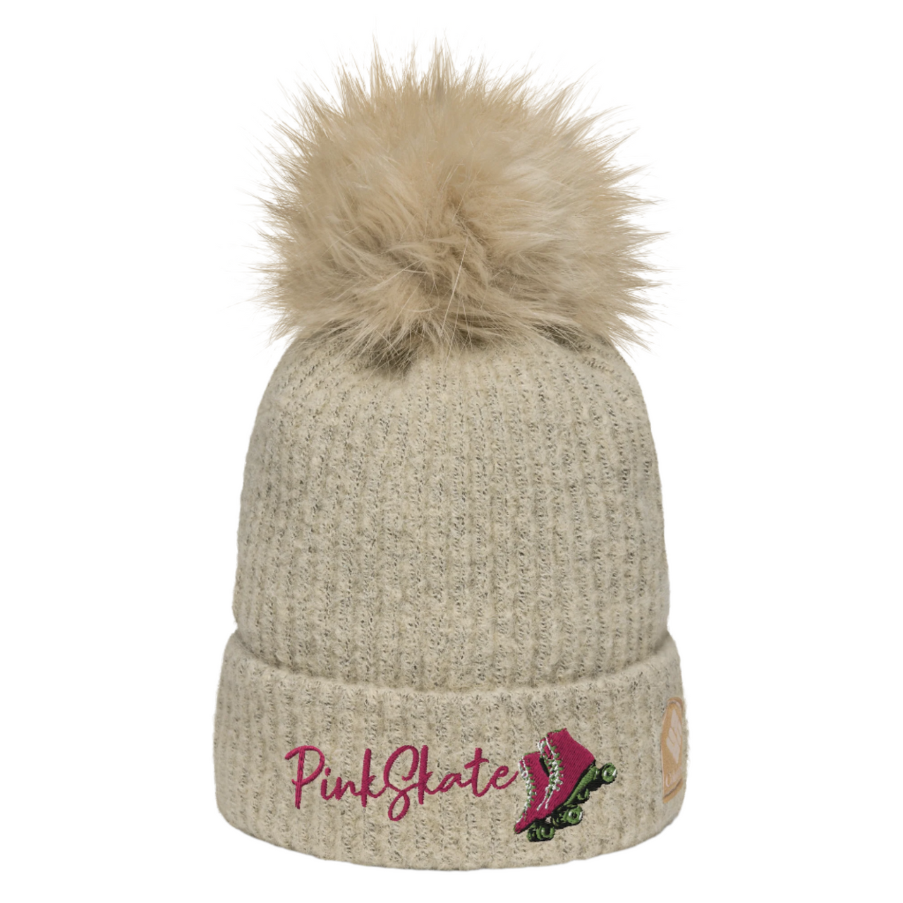 Roller Skate Pom-Pom Beanie