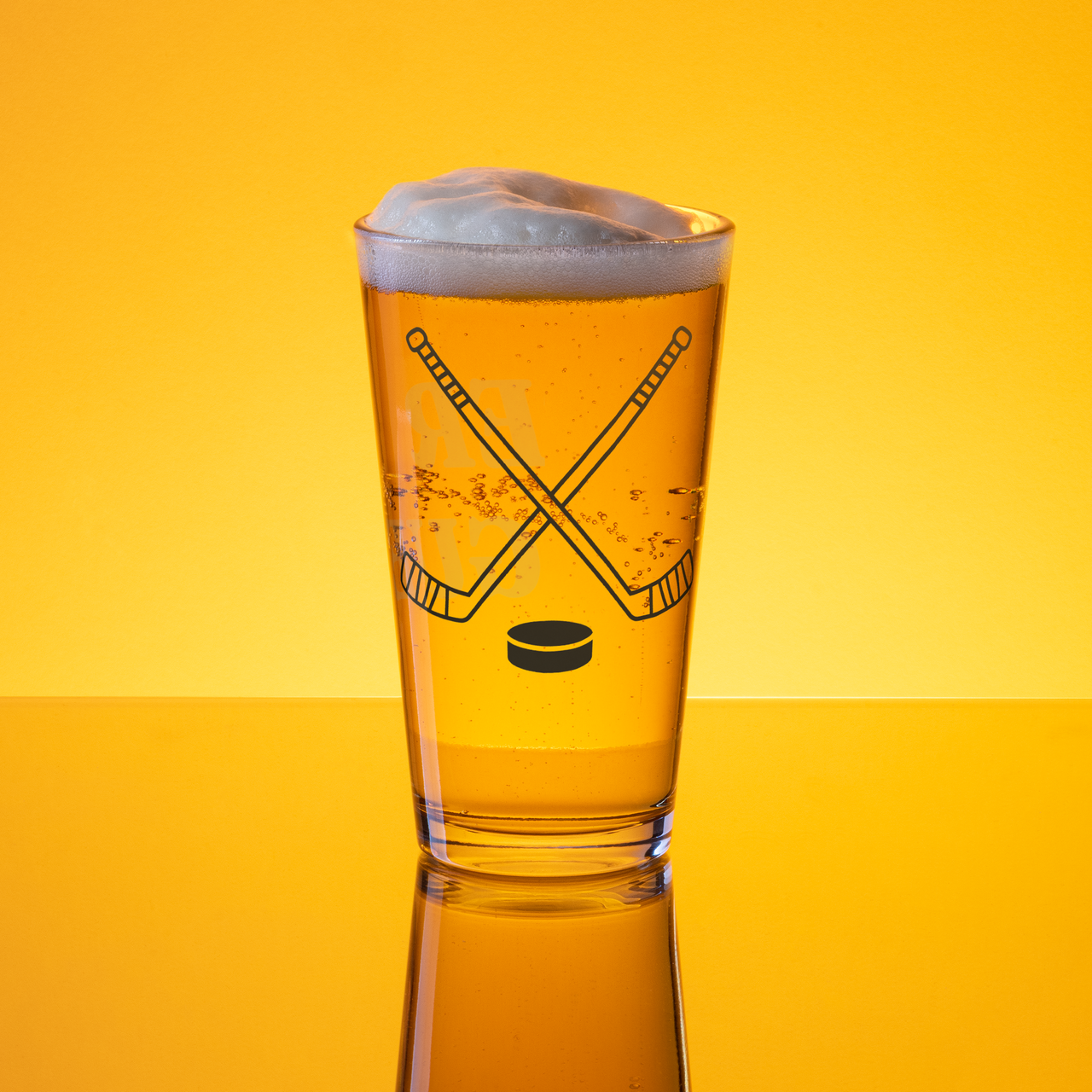 Beer League Pint Glass