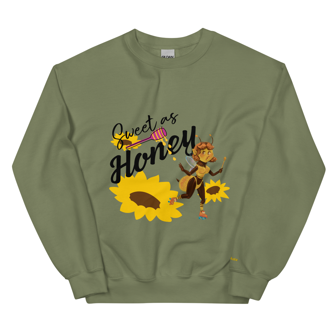 Sweet As Honey Roller Skating Sweatshirt