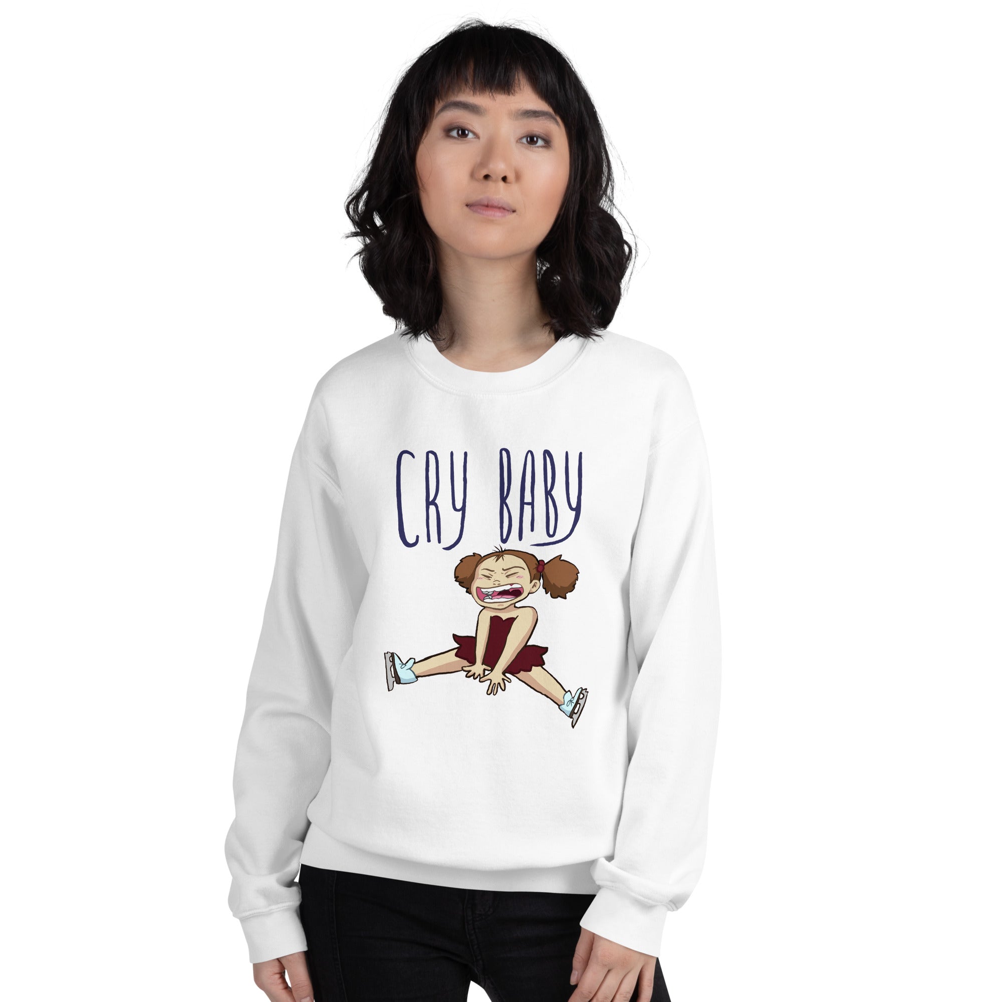 Cry Baby Sweatshirt Figure Skater Pullover Anime Fashion Pinksk8