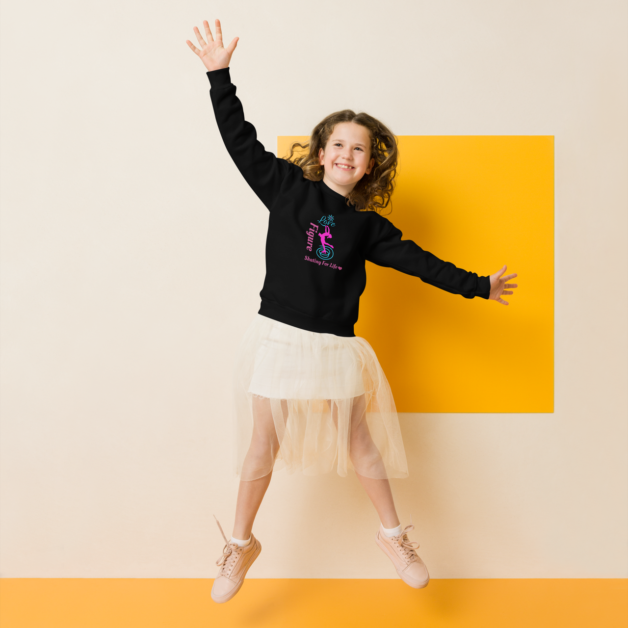 Girl's Figure Skating Sweatshirt