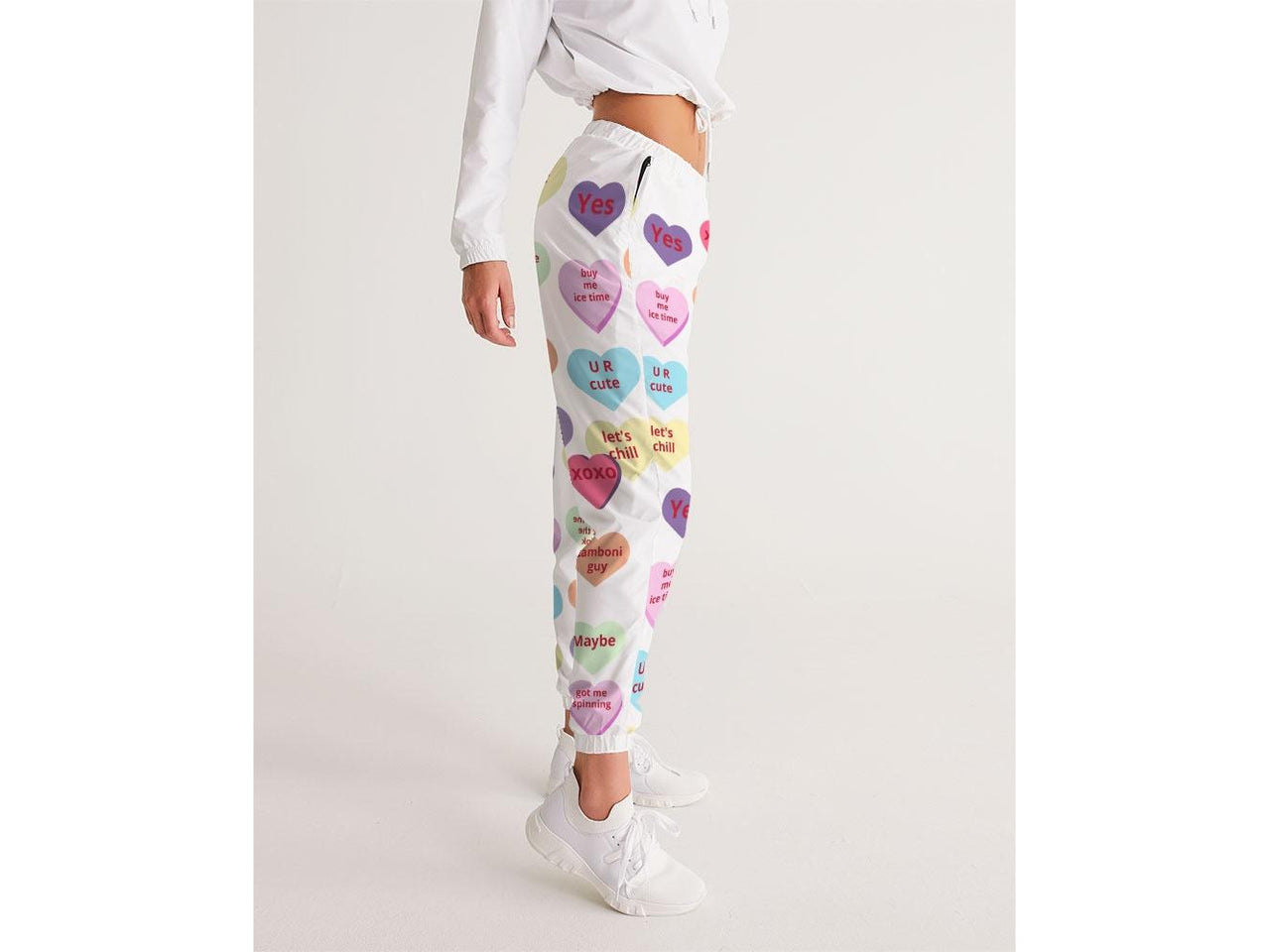 Valentine Convo Hearts Women's Track Pants