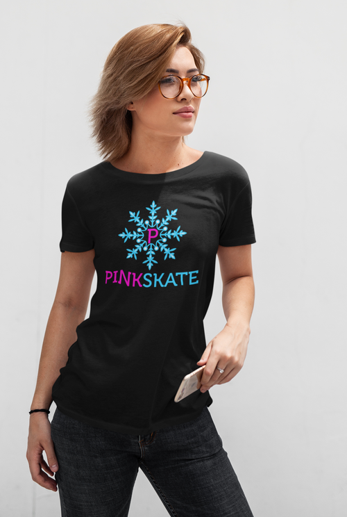 Pinkskate Logo Grpahic T-shirt