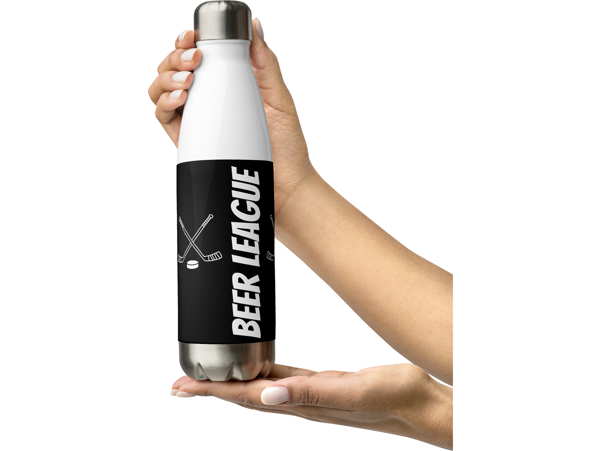 Beer League Stainless Steel Water Bottle