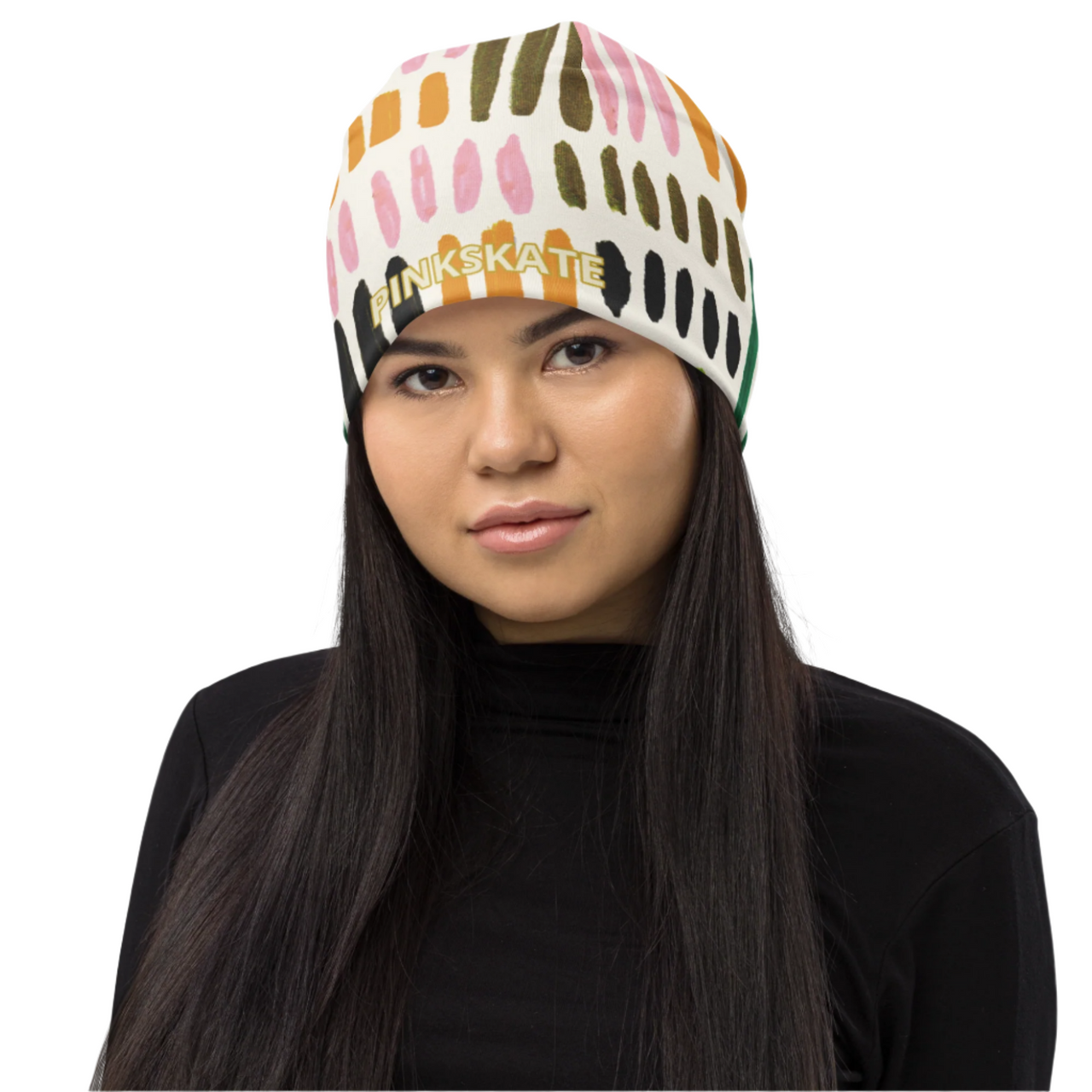 Paint swatch beanie