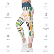 Paint Swatch Pocket Leggings