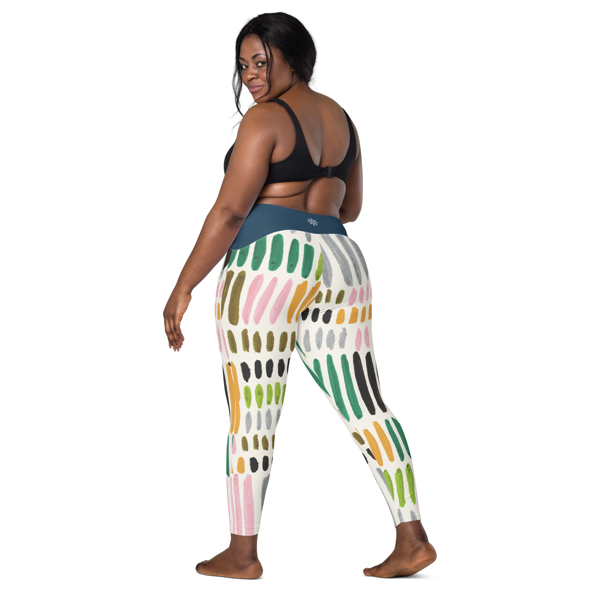 Paint Swatch Pocket Leggings