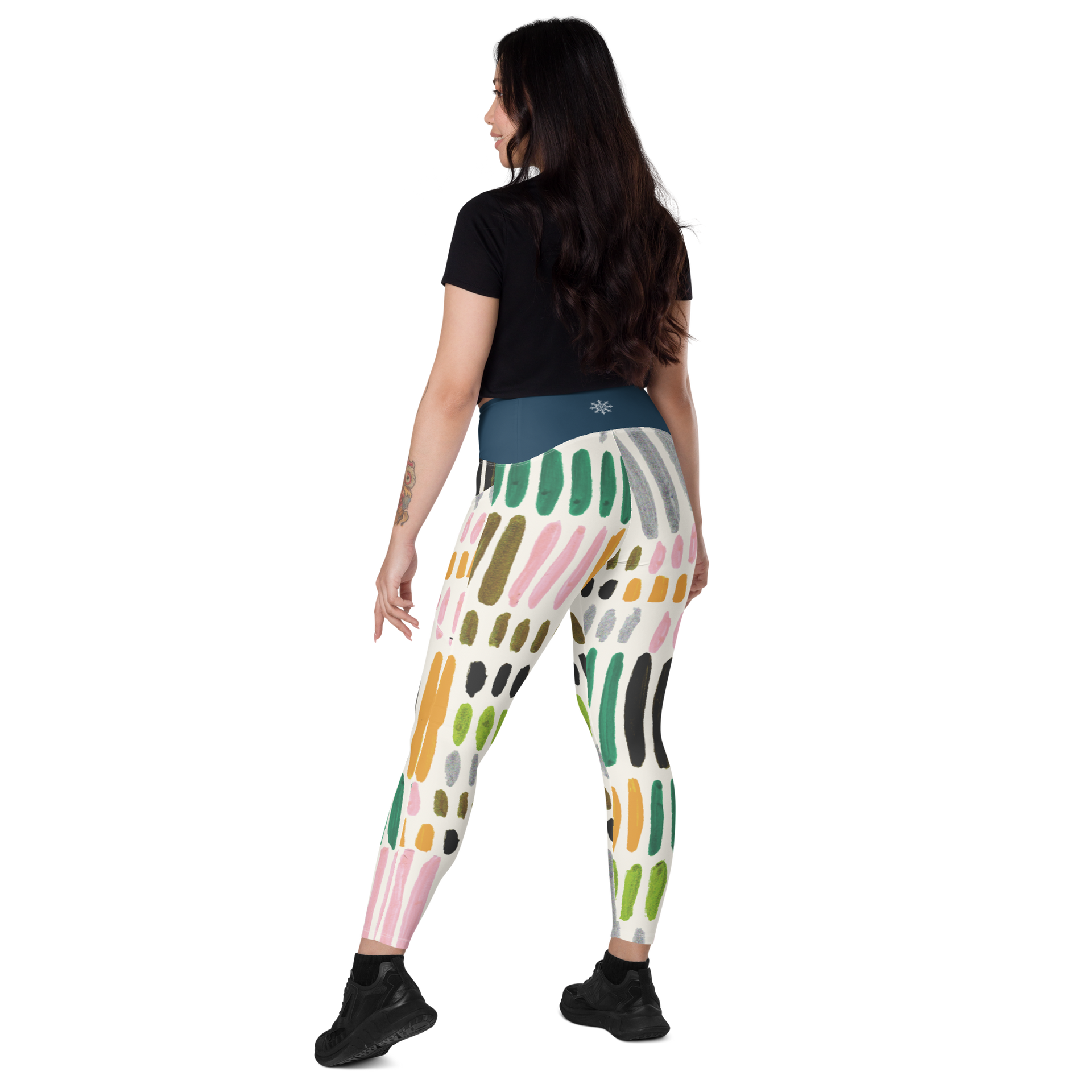 Pinkskate Paint Swatch Pocket Leggings