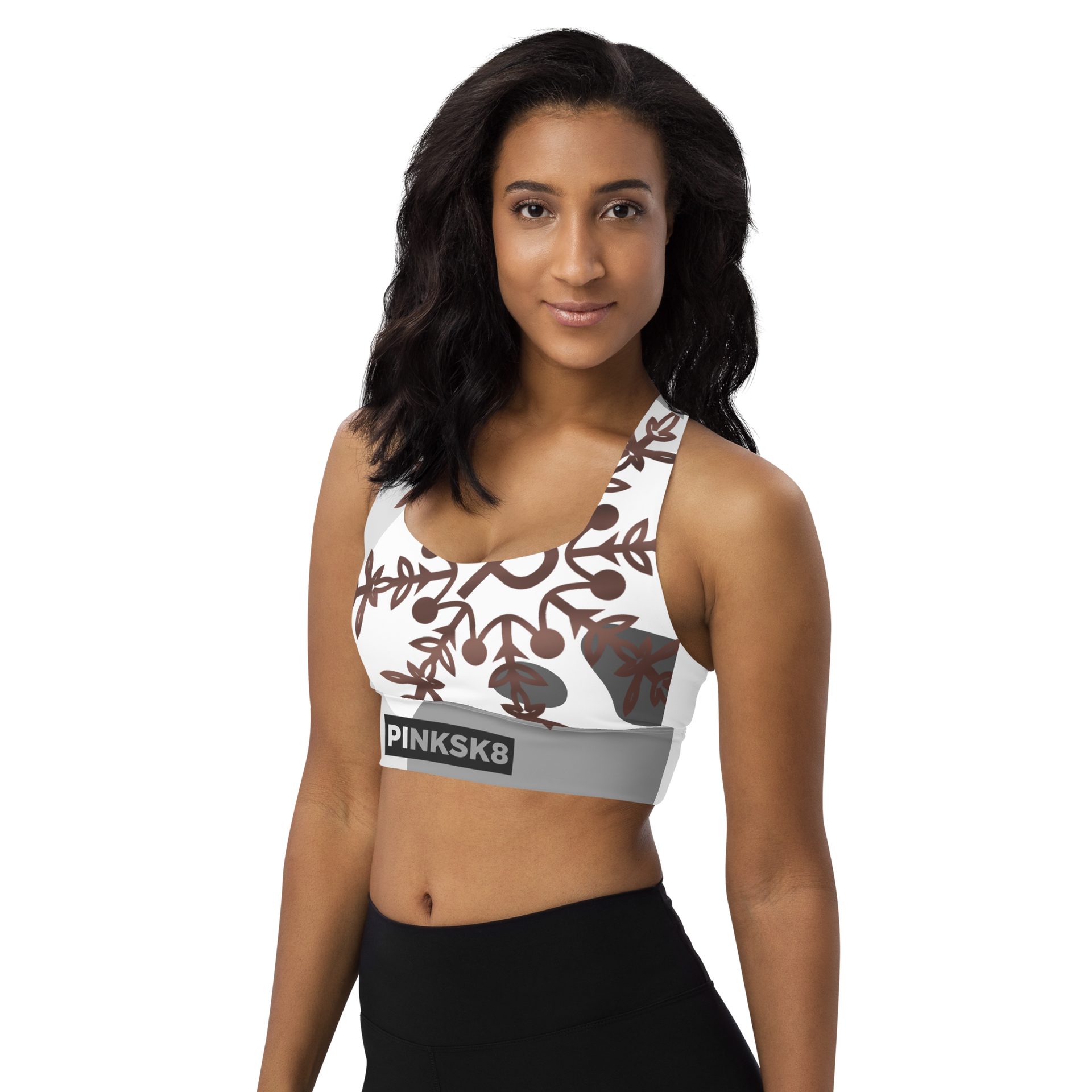 Pinkskate Compression Sports Bra