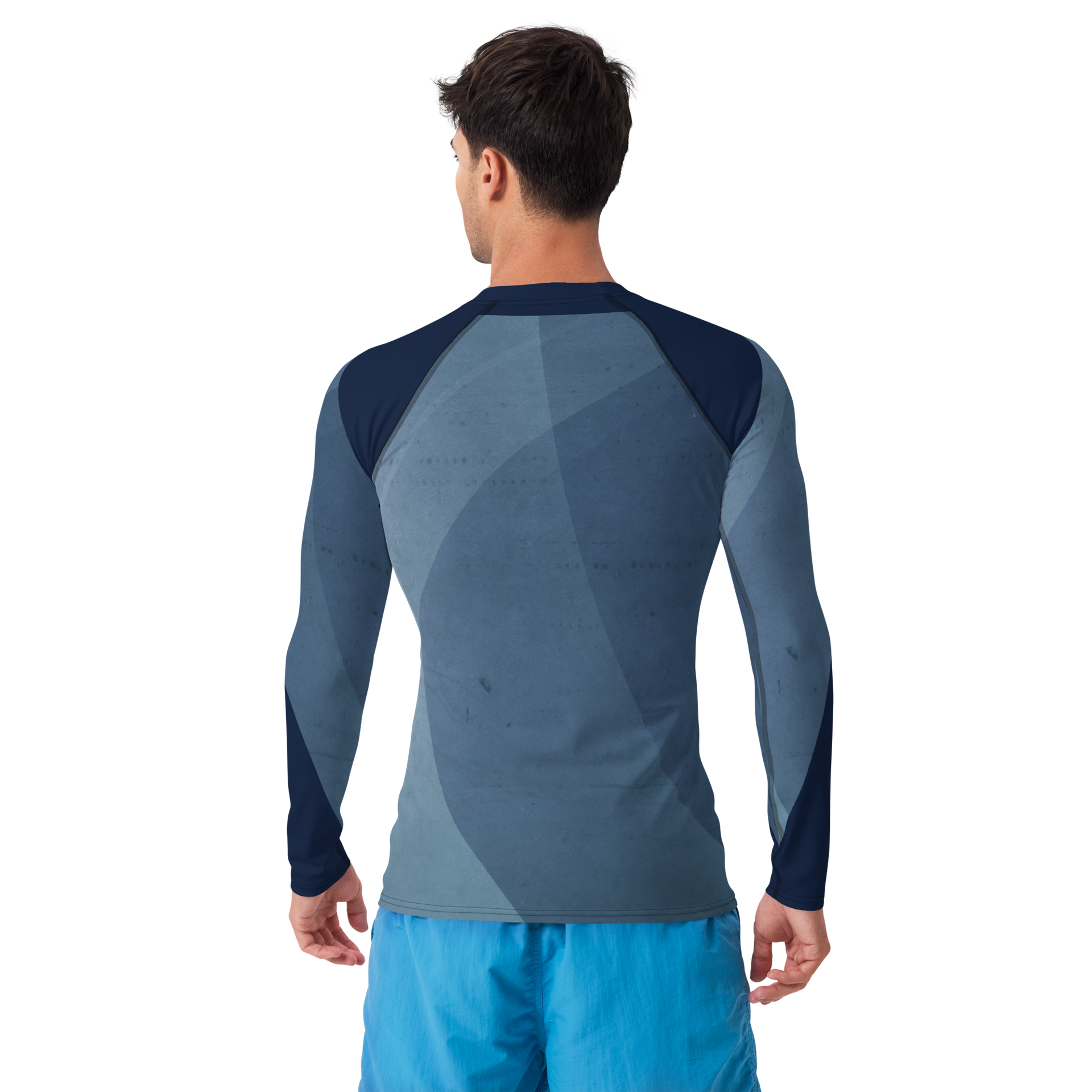 Blue Graphite Rash Guard