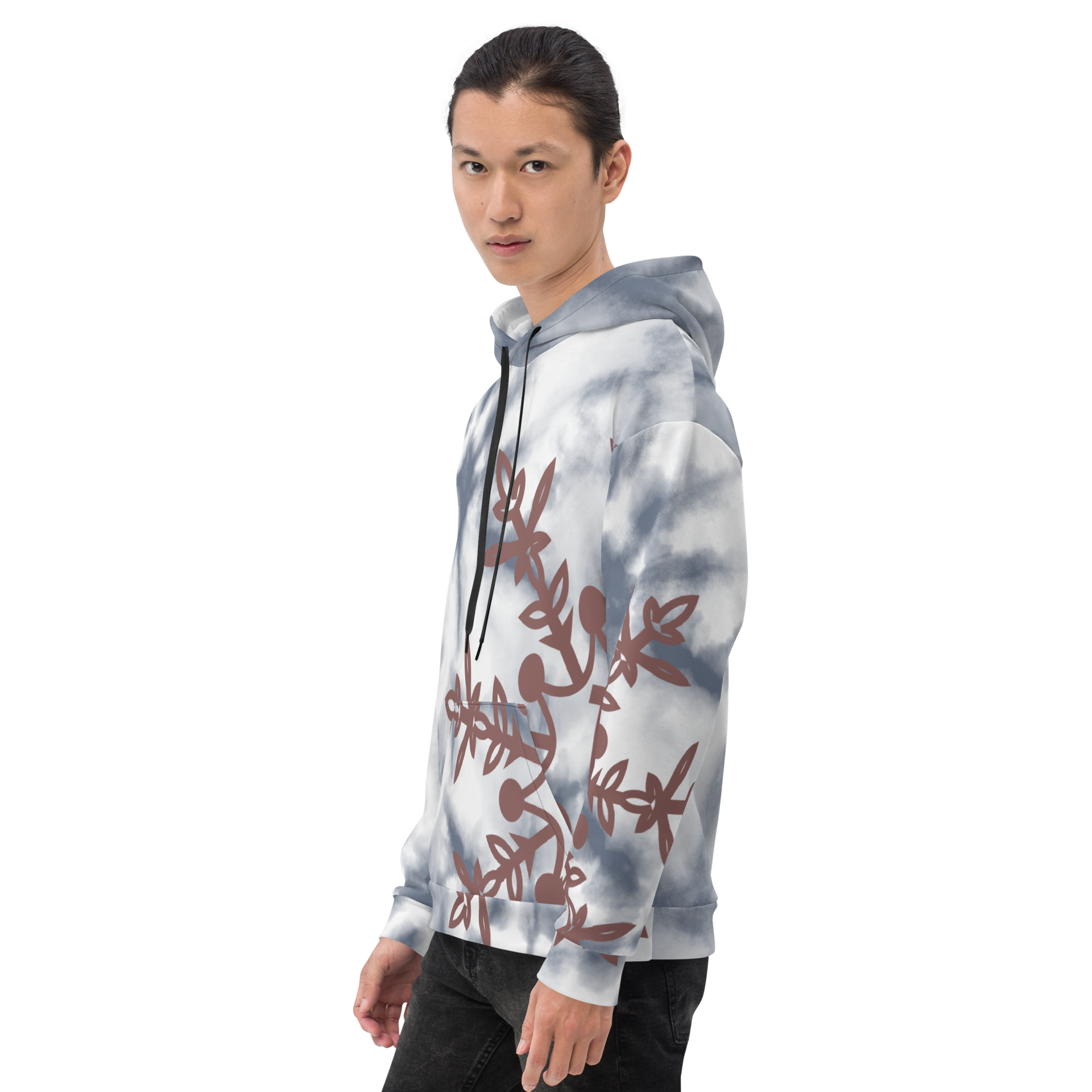 Pinkskae Abstract Logo Unisex Hoodie