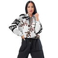 Abstract Cropped Jacket
