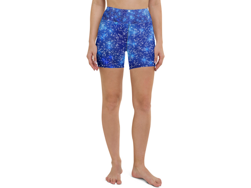 Starry Night Yoga Shorts