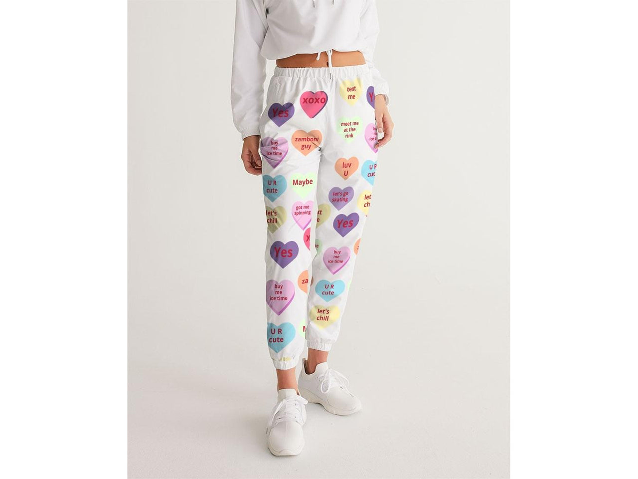 Valentine Convo Hearts Women's Track Pants