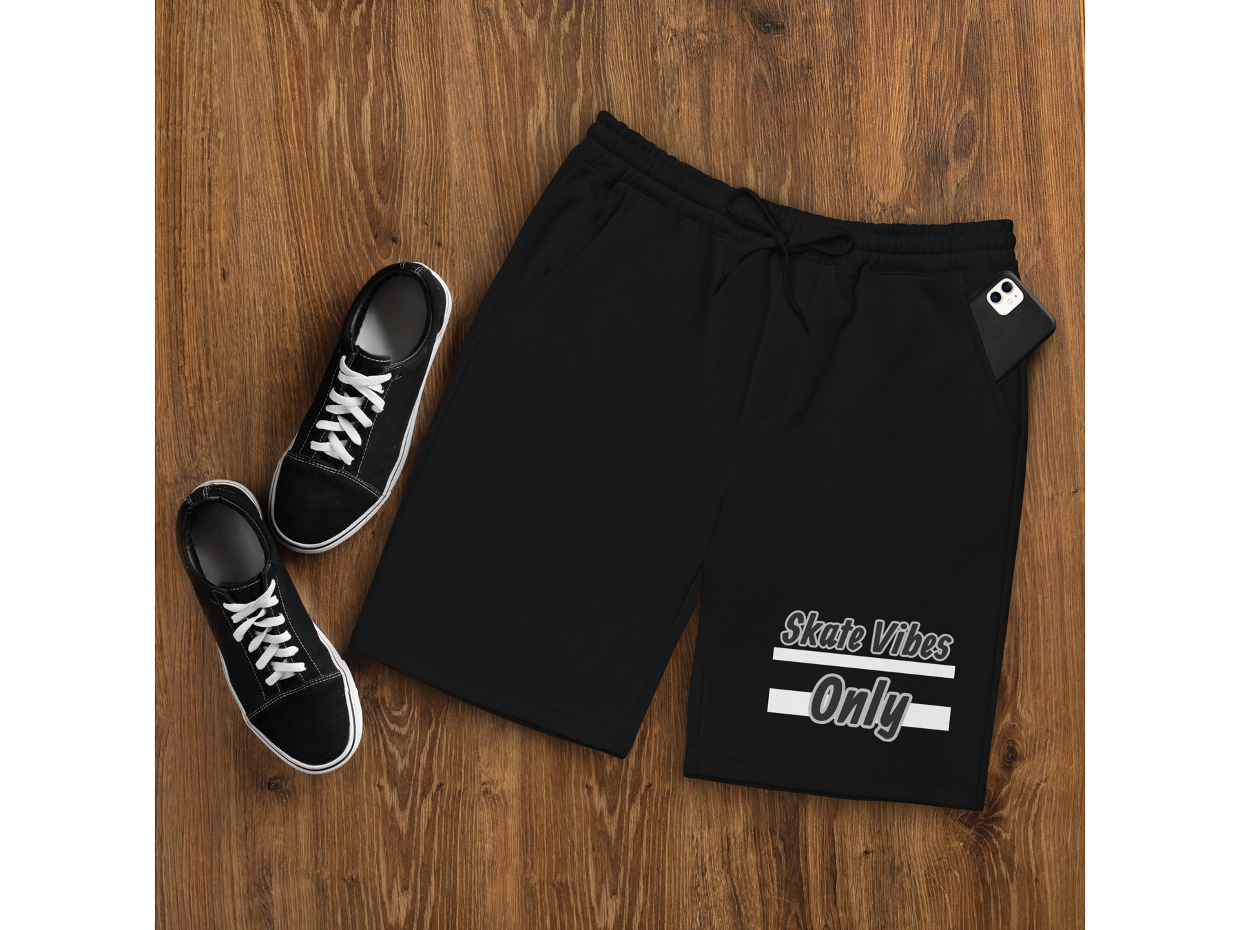 Black sales skater shorts