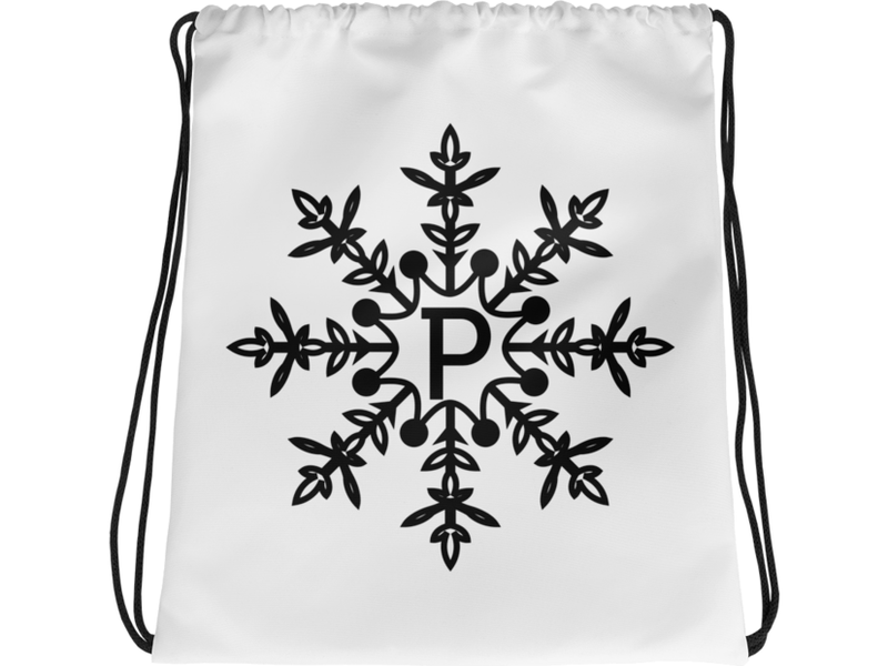 Pinkskate Logo Drawstring Bag