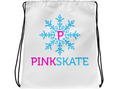 Pinkskate Drawstring bag