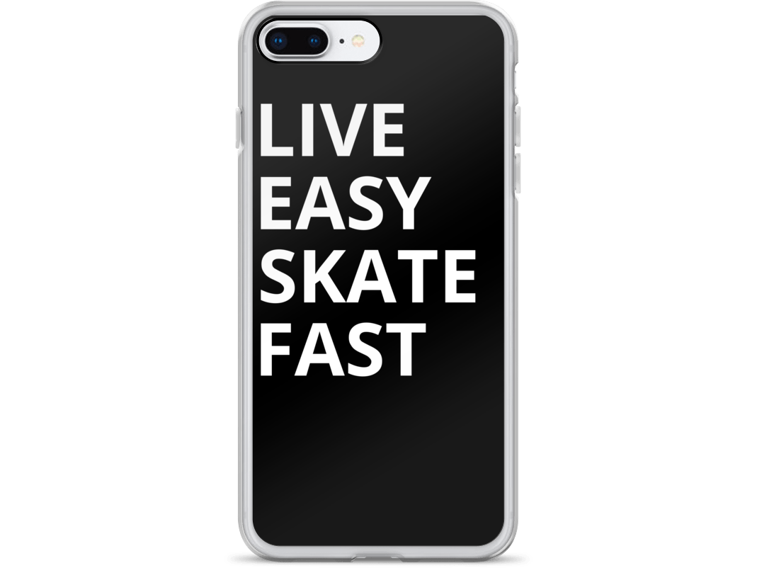Live Easy Skate Fast iPhone Case