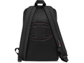 Black Logo Embroidered Backpack