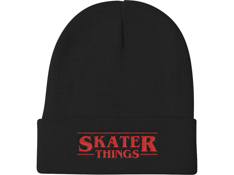 Skater Things Beanie Hat