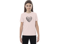 Youth Skate With Heart Graphic Tee