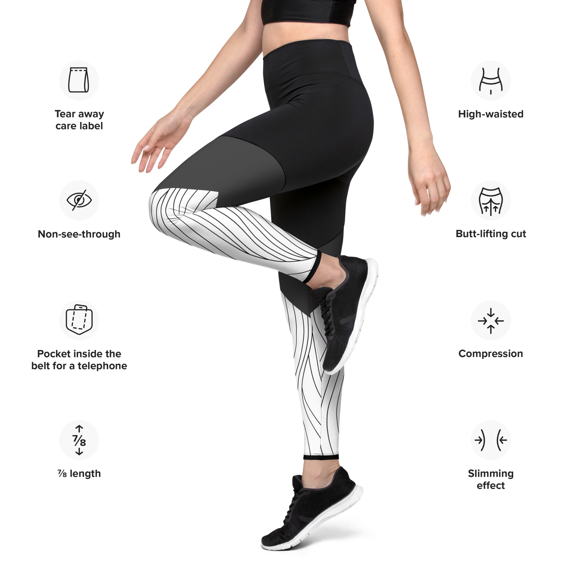 Pinkskate Lined Compression Leggings