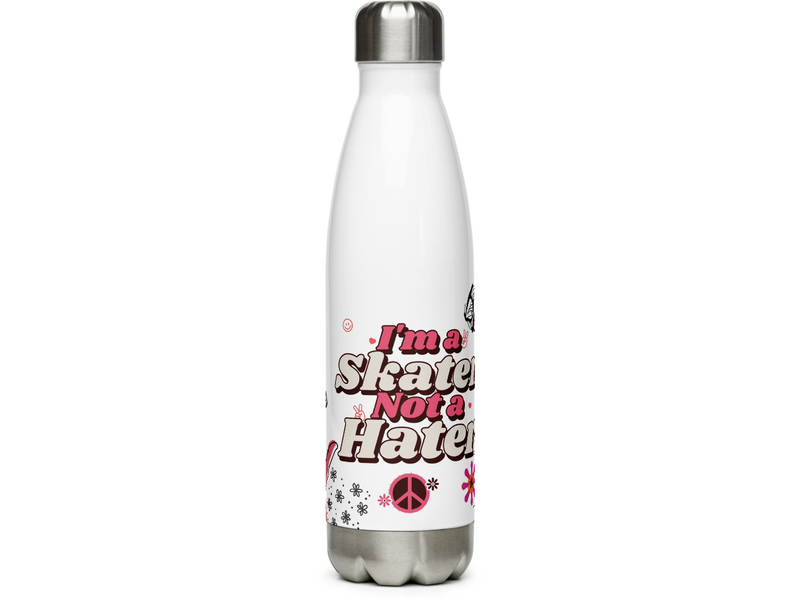 No Hate Water Stainless Steel Water Bottle