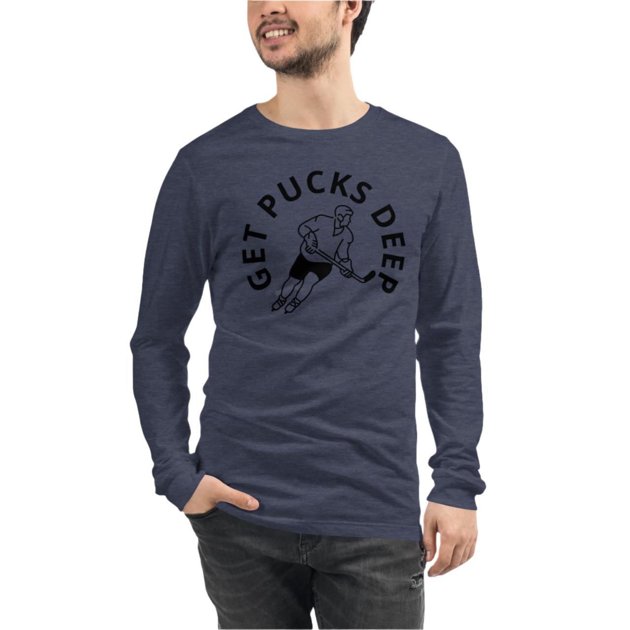 Pucks Deep Long Sleeve