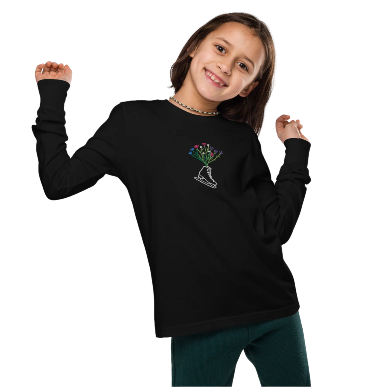 The Embroidered Figure Skating T-shirt