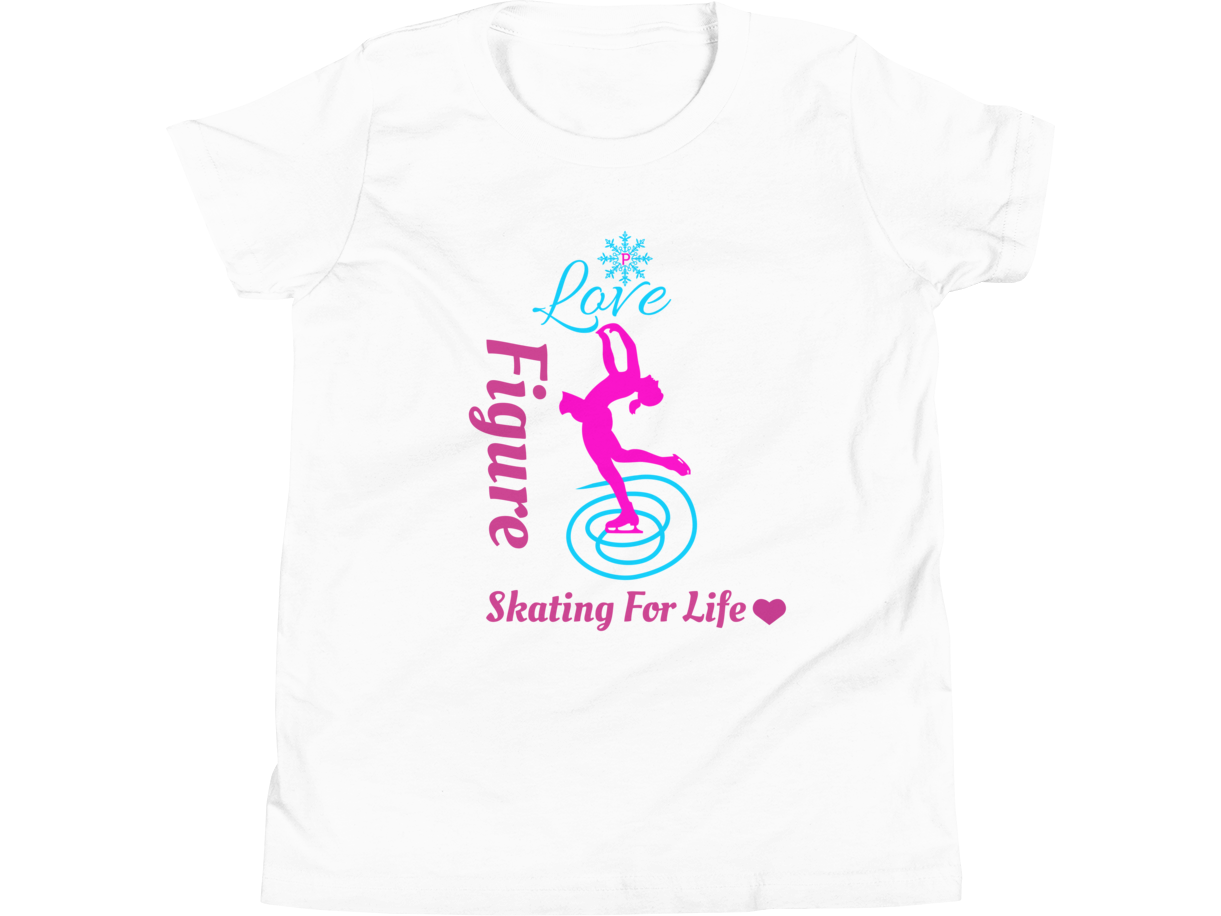 Girl's Figure Skating For Life Tee